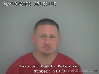 Mugshot of EDUARDO FRANCISCO ARROYO booked in Beaufort County, South Carolina on May 10, 2026