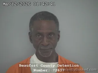 Mugshot of ARTHUR REDDICKS booked in Beaufort County, South Carolina on May 12, 2026
