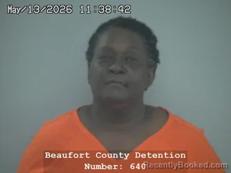 Mugshot of MONICA CHARISSE SMALLS booked in Beaufort County, South Carolina on May 13, 2026