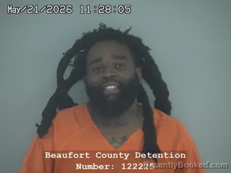 Booking photo from Beaufort County, South Carolina