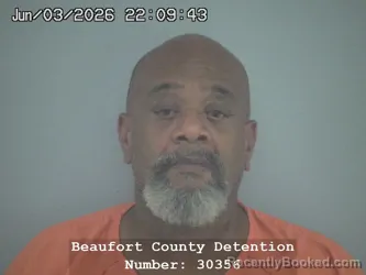 Mugshot of DEXTER LORENZO MIDDLETON booked in Beaufort County, South Carolina on June 3, 2026