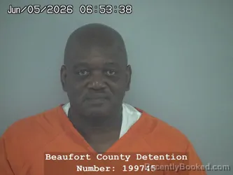 Mugshot of PETER LORANZO SINGLETON booked in Beaufort County, South Carolina on June 5, 2026