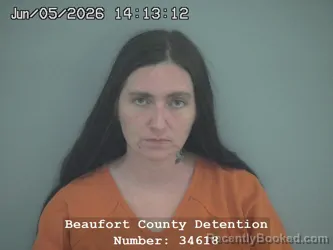 Mugshot of LOGAN ALEXIS SMITH booked in Beaufort County, South Carolina on June 5, 2026