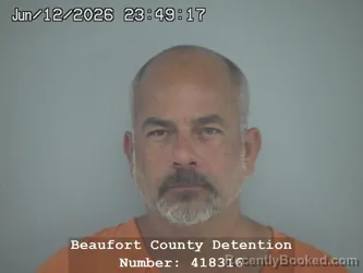 Mugshot of ORLANDO BUENTELLO HERNANDEZ booked in Beaufort County, South Carolina on June 12, 2026