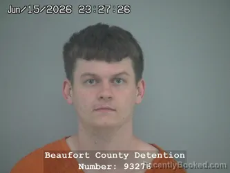 Mugshot of NATHAN THOMAS WORKMAN booked in Beaufort County, South Carolina on June 16, 2026
