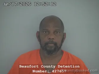 Mugshot of MICHEAL RENEA JACKSON booked in Beaufort County, South Carolina on June 17, 2026