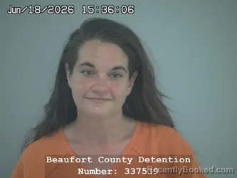 Mugshot of AMANDA L GIFFORD booked in Beaufort County, South Carolina on June 18, 2026