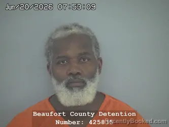 Mugshot of DEMETRIUS FOSTER GREENE booked in Beaufort County, South Carolina on June 20, 2026