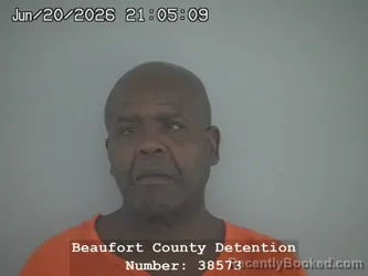 Mugshot of JOE NATHAN SMALLS booked in Beaufort County, South Carolina on June 20, 2026