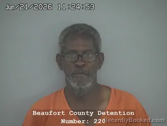 Mugshot of TYRONE LENARD JENKINS booked in Beaufort County, South Carolina on June 21, 2026