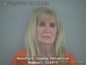Mugshot of DELORES ANN KROPF booked in Beaufort County, South Carolina on June 22, 2026