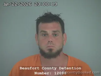 Mugshot of SCOTT MCREA LAMBERT booked in Beaufort County, South Carolina on June 22, 2026