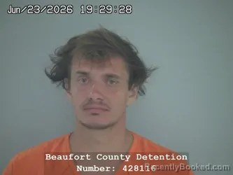 Mugshot of TAYLOR WADE SHOEMAKER booked in Beaufort County, South Carolina on June 23, 2026