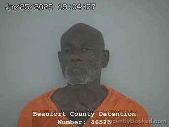 Mugshot of VIRGIL ERIC HOWARD booked in Beaufort County, South Carolina on June 25, 2026
