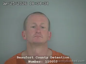 Mugshot of RYAN CRAIG SPEEGLE booked in Beaufort County, South Carolina on June 25, 2026