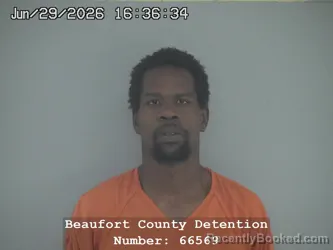 Mugshot of NAFI ABDUL IBN HAYWARD booked in Beaufort County, South Carolina on June 29, 2026