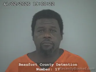 Mugshot of TIMICO JERMAINE CHISHOLM booked in Beaufort County, South Carolina on July 2, 2026