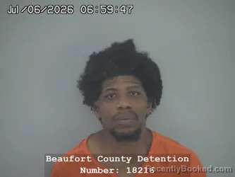 Mugshot of DESMOND RASHARD WATSON booked in Beaufort County, South Carolina on July 6, 2026