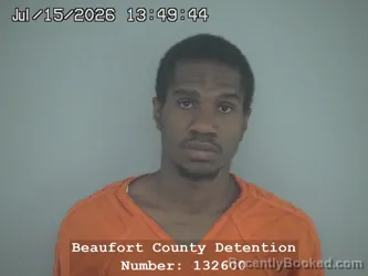 Mugshot of MARIO ANTHONY BROWN booked in Beaufort County, South Carolina on July 15, 2026