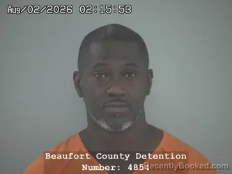 Mugshot of Vernon Daniel Jenkins booked in Beaufort County, South Carolina on August 2, 2026