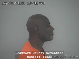 Mugshot of Virgil Eric Howard booked in Beaufort County, South Carolina on August 13, 2026