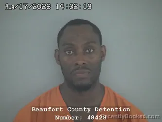 Mugshot of Matthew John Brown booked in Beaufort County, South Carolina on August 17, 2026