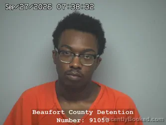 Mugshot of Waverly Vonwes Patterson booked in Beaufort County, South Carolina on September 27, 2026