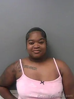 Mugshot of Tanijah Shanquez Thomas booked in Hale County, Alabama on October 4, 2026