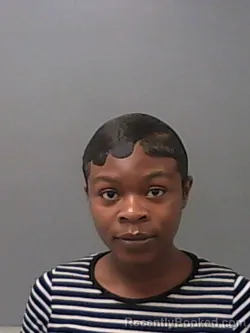Mugshot of Emeshia Onay Caddell booked in Hale County, Alabama on October 21, 2026