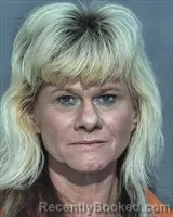 Mugshot of Pamela Mccord Pressnell booked in Houston County, Alabama on April 2, 2026