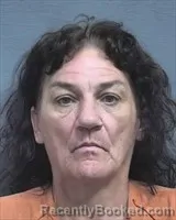 Mugshot of Reba Gayle Davies booked in Houston County, Alabama on July 5, 2026
