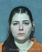 Mugshot of LOGAN MARIE JORDAN booked in Houston County, Alabama on March 29, 2026