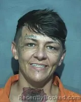 Mugshot of Kasondra Kay Strickland booked in Houston County, Alabama on March 25, 2026