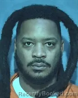 Mugshot of Carlous Jermaine Brunson booked in Houston County, Alabama on July 14, 2026