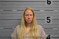 Mugshot of Amanda Hodges booked in Jackson County, Alabama on October 21, 2026