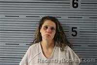 Mugshot of April Shrader booked in Jackson County, Alabama on October 22, 2026