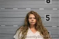 Mugshot of Ashley Samples booked in Jackson County, Alabama on October 4, 2026