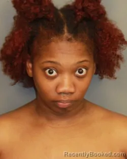 Mugshot of Ashlyn Lakia Smith booked in Jefferson County, Alabama on August 12, 2026