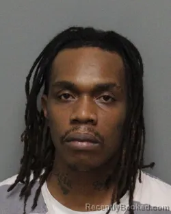 Mugshot of Donnarius Martquez Thomas booked in Jefferson County, Alabama on October 5, 2026