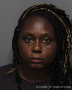 Mugshot of Eboni Alneshia Nash booked in Jefferson County, Alabama on October 12, 2026
