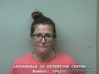 Mugshot of KERI BROOKE PICKERING booked in Lauderdale County, Alabama on April 25, 2026