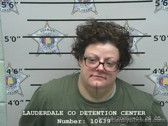 Mugshot of KIMBERLY DAWN MCDONALD booked in Lauderdale County, Alabama on April 17, 2026