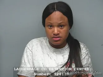 Mugshot of MERCEDES LASHAY YARBROUGH booked in Lauderdale County, Alabama on April 29, 2026
