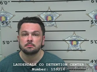 Mugshot of TUCKER GREY NICHOLS booked in Lauderdale County, Alabama on July 14, 2026