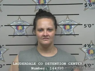 Mugshot of AMANDA LYNN WAGES booked in Lauderdale County, Alabama on July 16, 2026