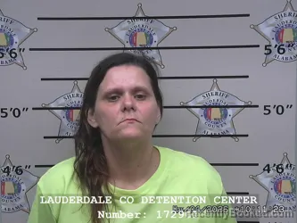 Mugshot of CHRISTINA NOEL MCCULLOUGH booked in Lauderdale County, Alabama on May 4, 2026