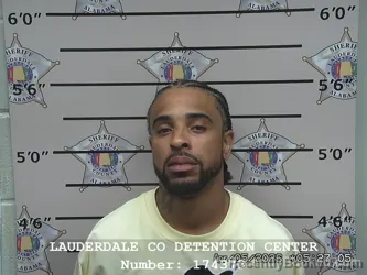 Mugshot of THADDEUS TYRONE WEEDEN booked in Lauderdale County, Alabama on April 5, 2026