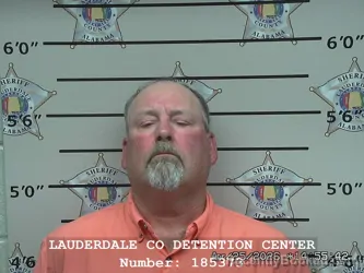 Mugshot of PHILLIP LEE BROWN booked in Lauderdale County, Alabama on April 25, 2026