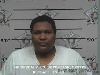 Mugshot of ALEXIS ANTESIA BOLDING booked in Lauderdale County, Alabama on April 21, 2026