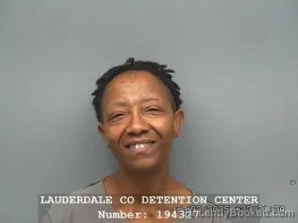 Mugshot of Peggy Dianthia Berry booked in Lauderdale County, Alabama on October 5, 2026